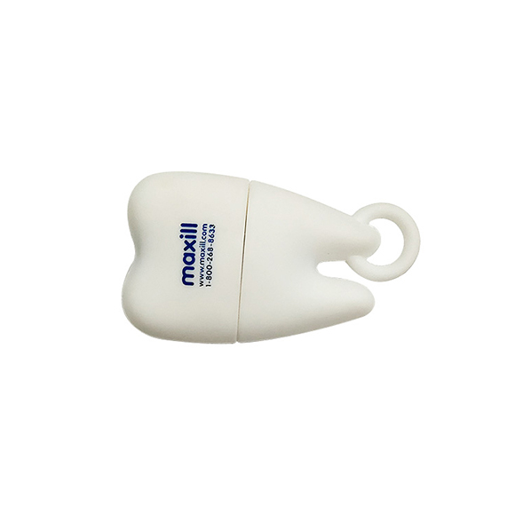 2020 most Creative PVC tooth shaped custom thumb drives LWU509